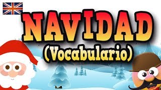 VOCABULARIO DE NAVIDAD  APRENDE INGLÉS CON MR PEA  ENGLISH FOR KIDS [upl. by Ainar795]