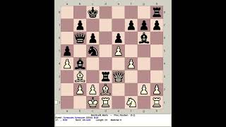 Monticelli Mario vs Fine Reuben  Syracuse Chess 1934 USA [upl. by Gnahk]