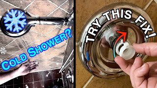 Shower Too COLD🥶Less than 2 minute FIX Moen SingleHandle Shower [upl. by Snoddy453]