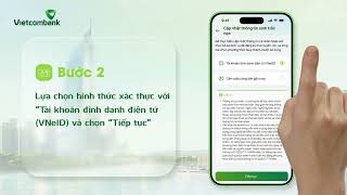 Hướng dẫn cập nhật thông tin sinh trắc học trên VCB Digibank [upl. by Wiltz]