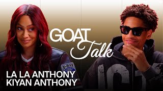 La La Anthony amp Kiyan Anthony Fight Over GOAT Basketball Player Rapper amp TV Show  GOAT Talk [upl. by Gunilla]