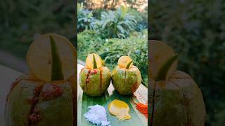 Amazing masala guava  Who loves guava  Amazing guava fruit cutting asmr shortsfeed ytshorts [upl. by Nebra]