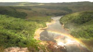 Chinak Meru Salto Aponguao with valley  Gran Sabana Venezuela [upl. by Leanne]