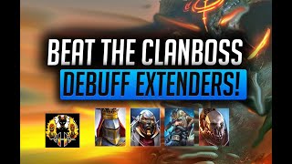 RAID Shadow Legends  Clanboss Series  Who are the Best Debuff Extenders and how do you use them [upl. by Kcirdnekel]