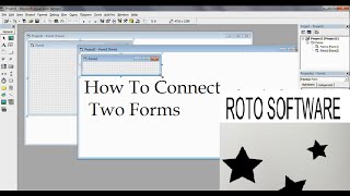 How to Connect Forms in Visual basic vb 60 [upl. by Estren842]