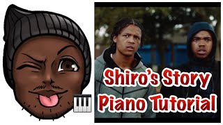 Rapman  Shiros Story  Piano Tutorial [upl. by Nyladnor]