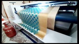 Fully automatic saree rolling and polishing machine price [upl. by Idoc]