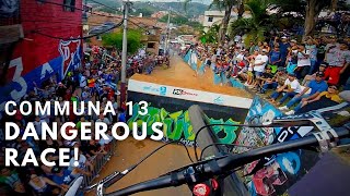 World Record of the longest Urban Downhill Track  Race Run  Medellin Colombia [upl. by Demmer612]