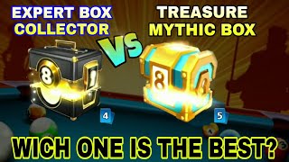 Expert Collection Box VS Treasure Mythic Box Which One is The Best Option in 8 Ball Pool [upl. by Naujed]