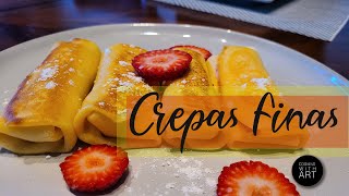 Como Hacer Crepas Faciles  Blintz [upl. by Alliehs]