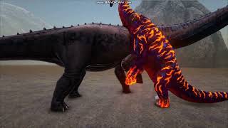 BRACHIOSAURUS vs GIRAFFATITAN vs ARGENTINOSAURUS  Ark Survival Evolved [upl. by Coates390]