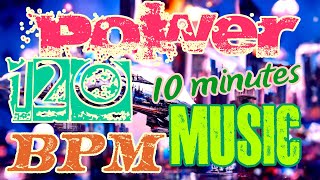 120 BPM Powerfull Electronic Music No Copyright 10 Minutes Backing Track  NO VOCALS [upl. by Noiwtna457]