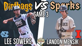 What An Electric Comeback Dirtbags VS Sparks  WWBA Pool Play Game 3 [upl. by Ellak]