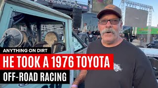 How A 1967 Toyota FJ45 Pickup Became An OffRoad Racing Vehicle [upl. by Eirrac]