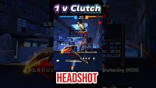 Teleport Hack 😡Headshot 🔥 1v4 clutch 💪shorts freefire foryou foryoupage [upl. by Ailices61]