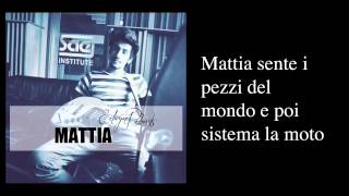 Mattia  Edwyn Roberts Lyric Video [upl. by Orelie]