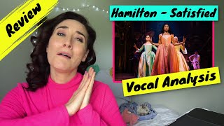 Vocal Coach Reacts Hamilton  Satisfied  WOW She was [upl. by Nahtaoj572]