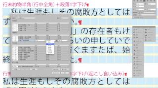 Illustratorの（文字組みアキ量設定による）段落1字下げ [upl. by Briana]