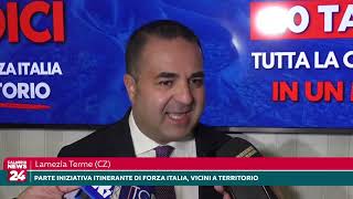 Lamezia Terme Parte iniziativa iniziativa di Forza Italia vicini a territorio [upl. by Leizo985]