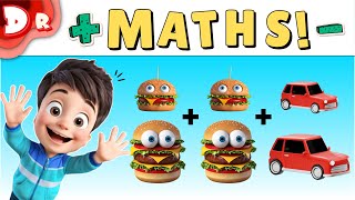 Addition amp Subtraction Song  Kids Learning Song For Kindergarten  Learn Math Operations [upl. by Ayala]