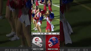 Highlights Cleveland HS vs Oak Ridge HS football highschoolfootball oakridge [upl. by Tillinger]