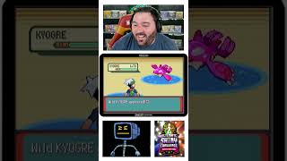 SHINY KYOGRE IN POKEMON EMERALD ✨Pokemon Emerald Shiny Locke✨Highlights [upl. by Pucida]