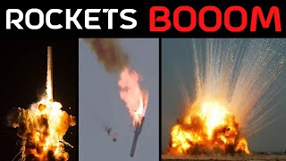 Rocket Launch Failures and Explosions Compilation 20161942 [upl. by Eedahs904]