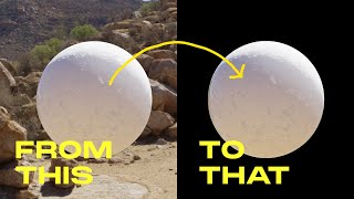 Change the background of HDRI lighting  Blender Tutorial [upl. by Latouche]