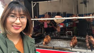 LANG SON ROAST DUCK amp PIG  VIT QUAY LANG SON [upl. by Areemas]