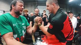 Yordan Tsonev vs Devon Larratt left arm pulls so far [upl. by Hsirt]