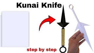 DIY  Ninja Kunai Knife At Home How To Make Kunai Knife At Home  Ninja Knife 🗡️ [upl. by Hanimay641]