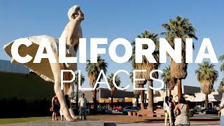 10 Best Places to Visit in California  Travel Video [upl. by Enialb]