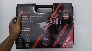 Gerinda Cordless Edon ED 1810 Gerinda Baterai Murah Berkualitas [upl. by Cooe]