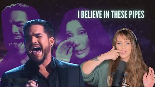 Adam Lambert performs Believe by Cher  Reaction amp vocal analysis [upl. by Kearney]