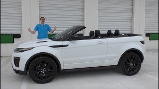 I Cant Believe The Range Rover Evoque Convertible Costs 70000 [upl. by Stinson]