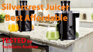 Silvercrest Juicer SFE 400 A1 [upl. by Ajssatsan788]