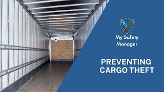 Cargo Theft Prevention [upl. by Kora]