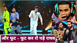 OMG  Raghav Juyal Get Emotional After Getting Tribute From Contestants Of IBD 4 [upl. by Jelle]