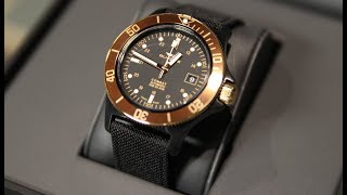 Glycine Combat Sub 42mm  Review  GL0093  OlfertampCo [upl. by Nnairol]