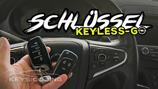 KeylessGo Schlüssel an Opel Insignia anlernen  XHORSE amp LONSDOR  Keys and Coding [upl. by Oiliduab]