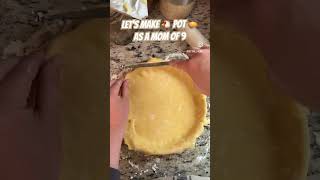 Homemade Marie Callender’s Chicken Pot Pie recipe fyp viralshorts dinner cookbook cooking [upl. by Janka]