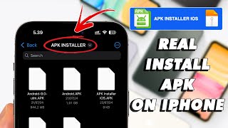 How to Install APK Files on iPhone amp iPad With UTM For Real [upl. by Tasiana]