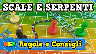 SCALE E SERPENTI Snakes and Ladders  Gioco a Percorso per Bambini  Tutorial 164 Come si gioca [upl. by Ainahpets301]