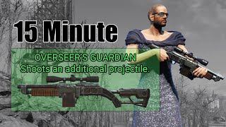 Get Fallout 4’s TOP weapon Overseer’s Guardian in 15 MINUTES [upl. by Land]