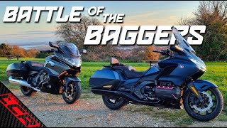 2022 Honda Goldwing VS BMW K1600 B  Which Should YOU Buy [upl. by Romano]