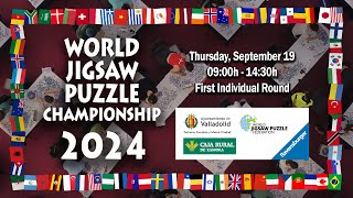 03 WORLD JIGSAW PUZZLE CHAMPIONSHIP 2024  First Individual Round [upl. by Nnaoj]