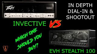 Peavey Invective 120 vs EVH Stealth 100 [upl. by Einaeg]