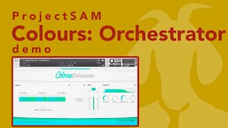 PROJECTSAM  Colours Orchestrator demo [upl. by Robinette]