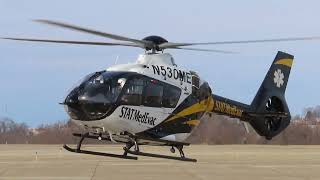 N530ME  STAT MedEvac 2 Landing [upl. by Mall332]