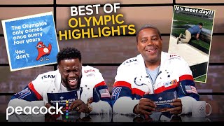 Kevin Hart and Kenan Thompson’s Funniest Olympic Highlights Moments [upl. by Atir]